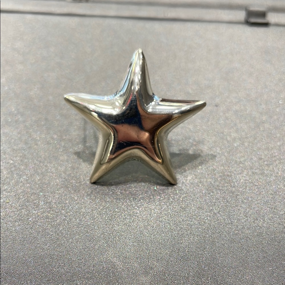 Silver Star Brooche.